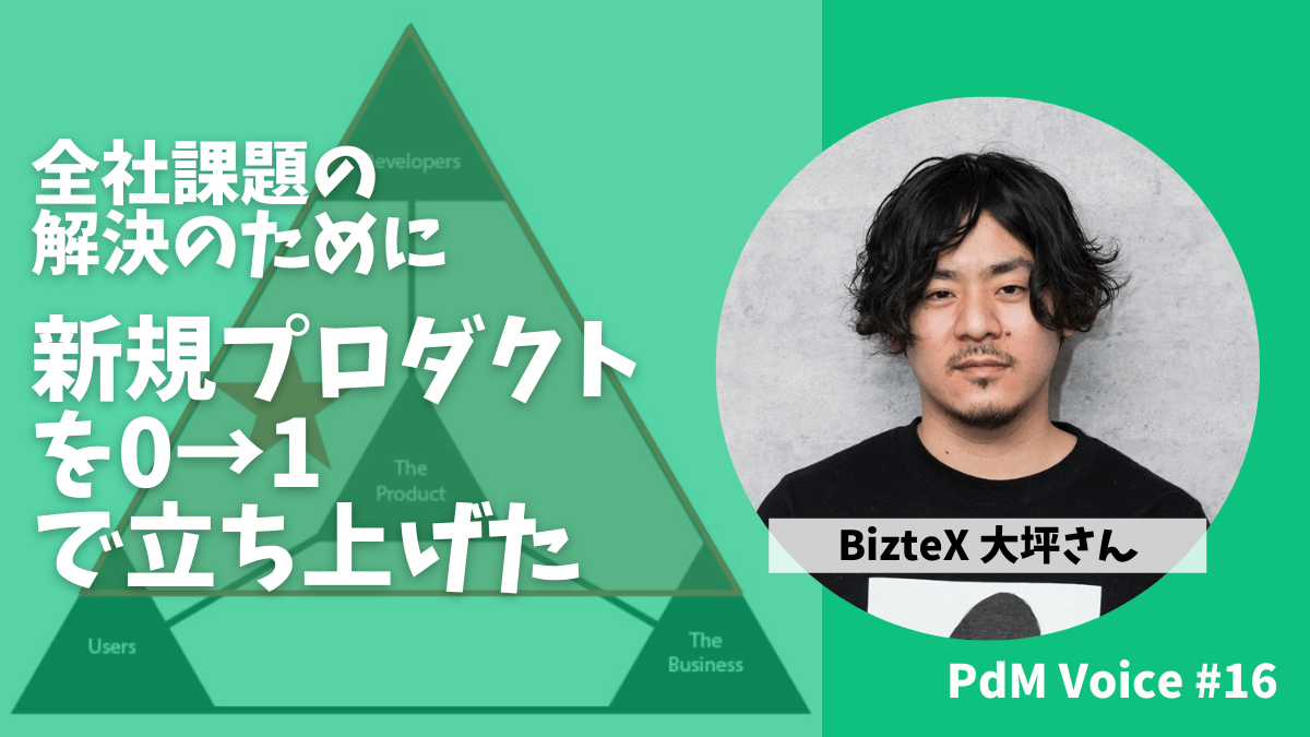 全社課題の解決のために新規プロダクトを0→1で立ち上げたプロダクトマネージャー